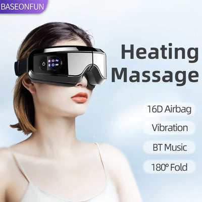 Enhance Your Relaxation Routine with the Eyes Mask With Music Airbag Massage